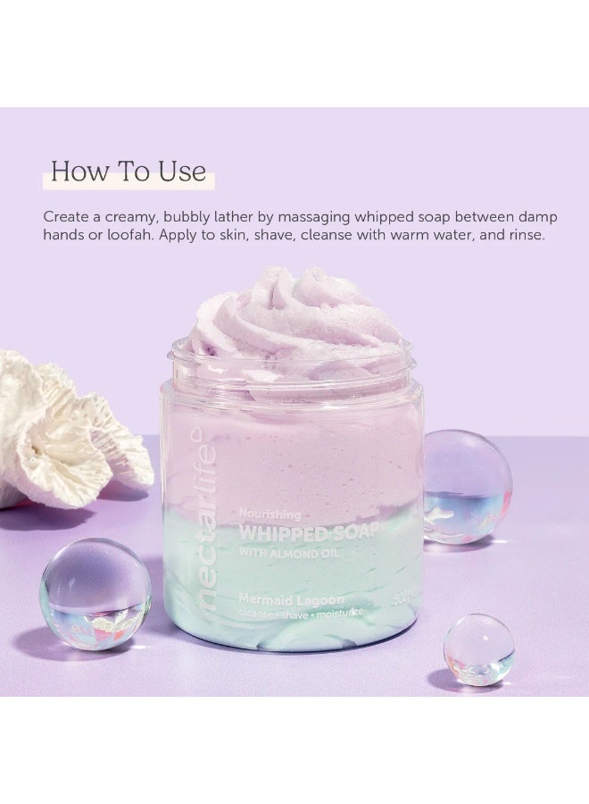 Nectar Life Whipped Soap and Shave Butter, 5 oz (Mermaid Lagoon) - Image 5