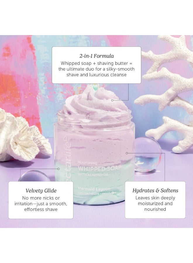 Nectar Life Whipped Soap and Shave Butter, 5 oz (Mermaid Lagoon) - Image 3