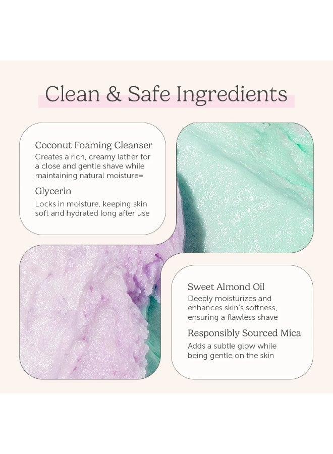 Nectar Life Whipped Soap and Shave Butter, 5 oz (Mermaid Lagoon) - Image 4