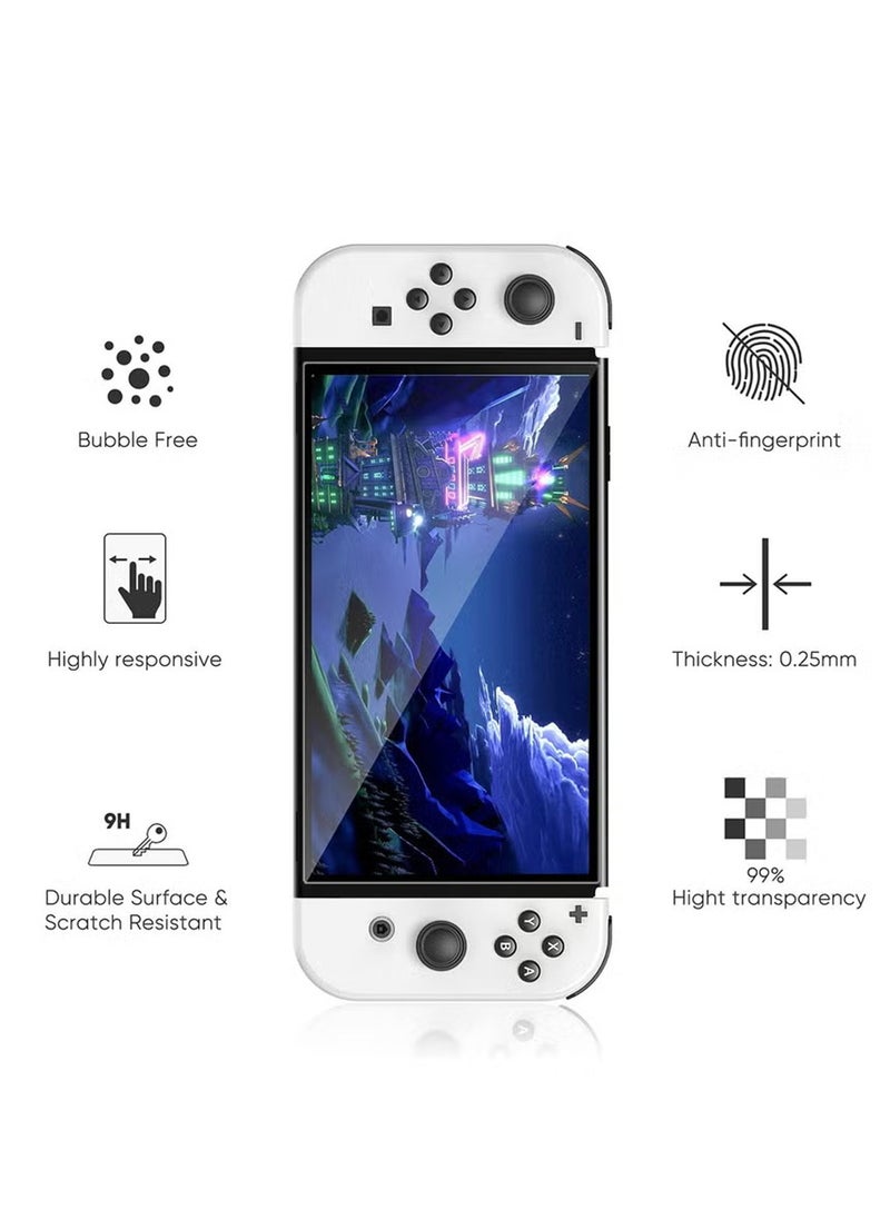 TFIXOL 14 in 1 Carry Case for Nintendo Switch Sports, Switch Console Accessories, Portable Travel Carry Case Include Screen Protector & TPU Clear Soft Case & Data Cable & Adjustable Stand, Black  - Image 4