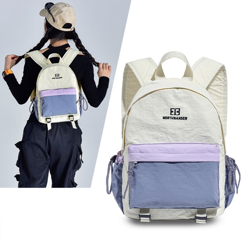Lightweight Hiking Backpack for Women, Water-Repellent Oxford Cloth, School/Outdoor - Image 2