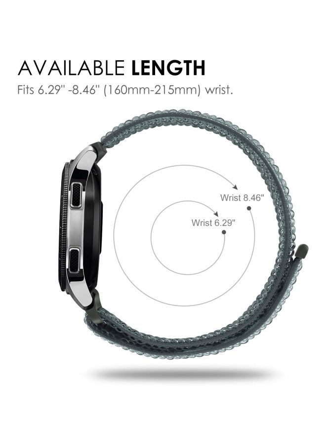 NIBEMINENT Replacement Band For Smartwatch Storm Grey  - Image 2