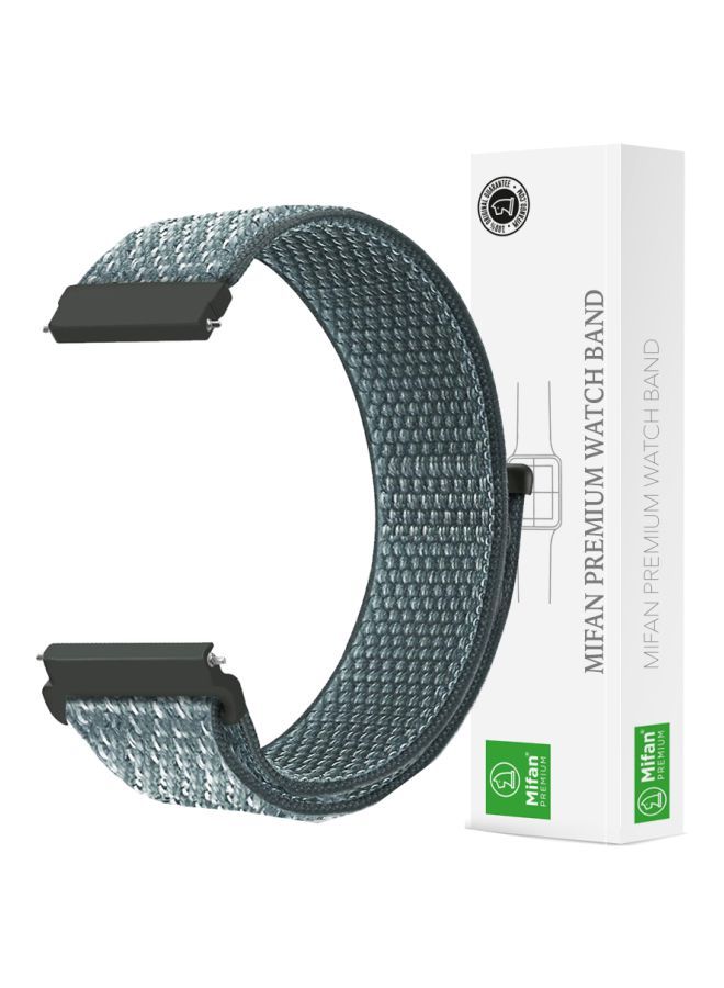 NIBEMINENT Replacement Band For Smartwatch Storm Grey  - Image 1