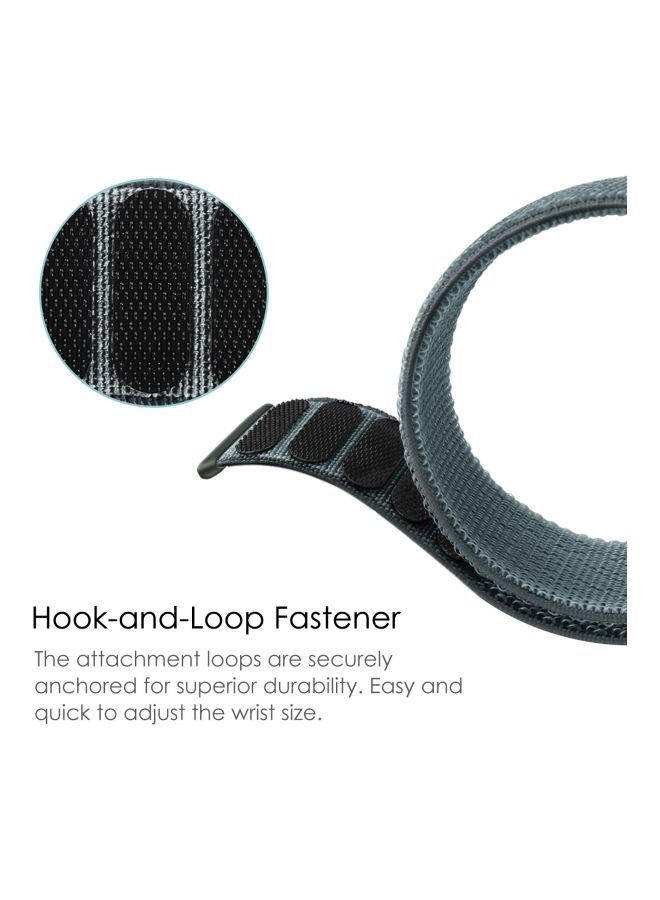 NIBEMINENT Replacement Band For Smartwatch Storm Grey  - Image 4