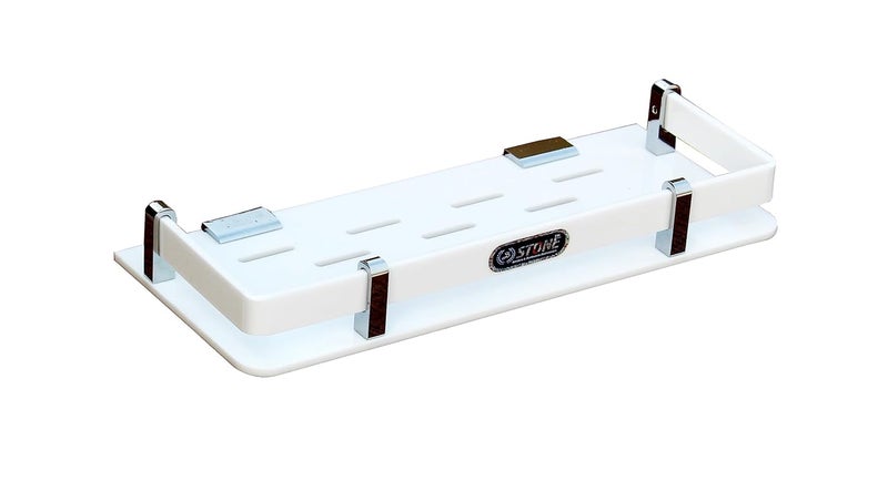 STONE STONE Acrylic Bathroom Shelf/Wall Shelf/Multipurpose Bathroom Shelves/Kitchen Shelf/Accessories with Wall Mount (8x5 Inches) - Image 4