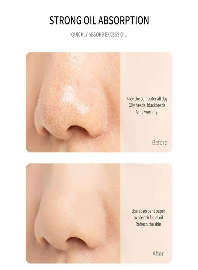 AKADO Oil Absorbing Sheets with Reusable Makeup Remover Pads Microfiber Makeup Remover Wipes for Mascara, Eye Shadow, Foundation_100pcs Oil Paper with 1pcs Puff - Image 4