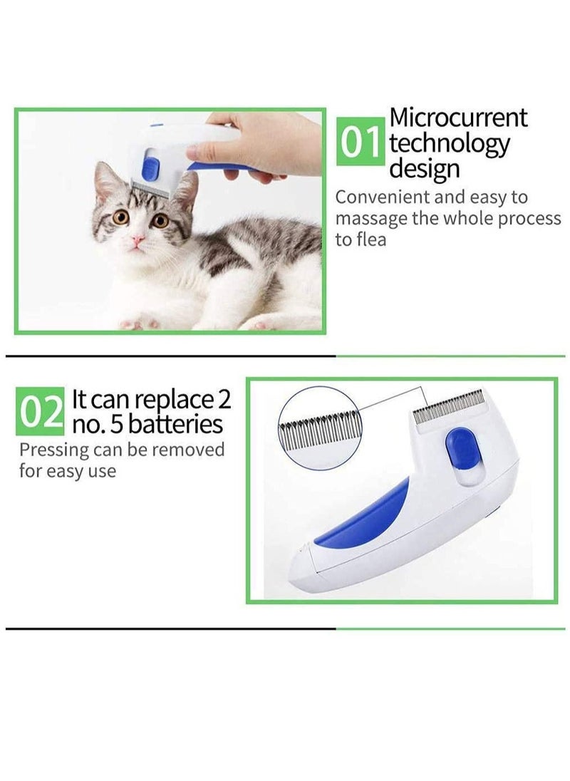 Generic - 1 Piece Pet Electric Hair Lice Removal Comb - Electric Hair Flea Remover Comb - Grooming Tool - Image 1
