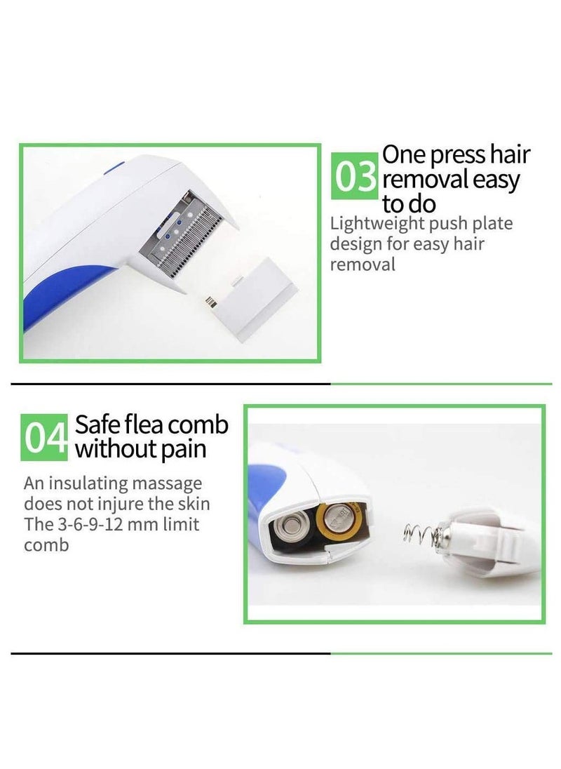 Generic - 1 Piece Pet Electric Hair Lice Removal Comb - Electric Hair Flea Remover Comb - Grooming Tool - Image 1