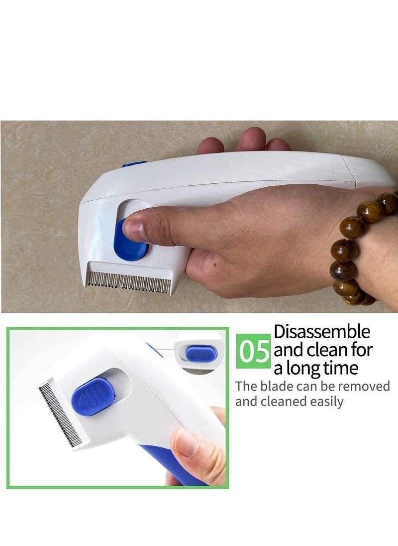 Generic - 1 Piece Pet Electric Hair Lice Removal Comb - Electric Hair Flea Remover Comb - Grooming Tool - Image 1