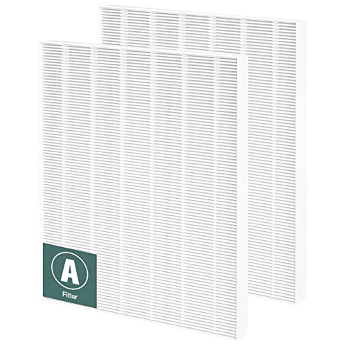2 Pack 115115 HEPA Replacement Filter A Size 21 Compatible with Winix PlasmaWave Air Purifier C535 5300 53002 5500 55002 6300 63002 P300 AM90 9000 5000 5000B C909 9800 by Funmit