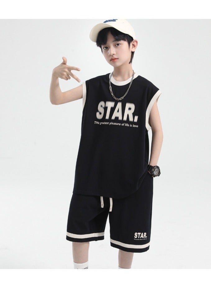 KUYING New Children's Basketball Suit Set  - Image 1