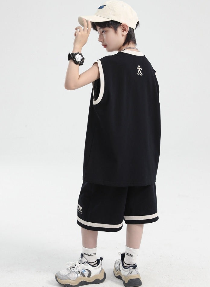 KUYING New Children's Basketball Suit Set  - Image 3