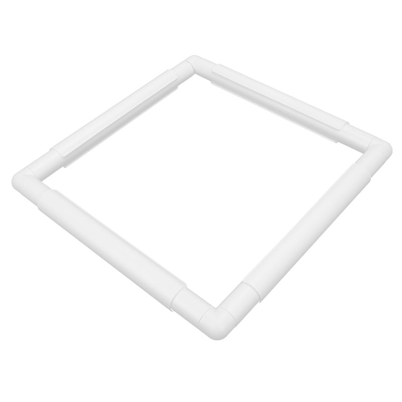 Embroidery Hoop Cross Stitch Square Plastic Clip Frame DIY Craft Handhold Sewing Tools27.9x27.9 - Image 2