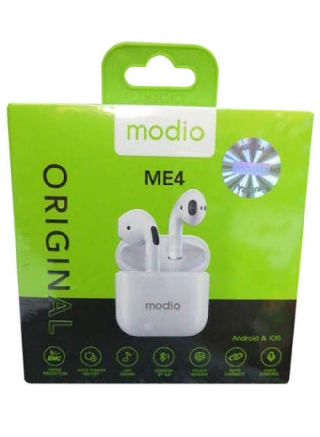 Modio ME4 True Wireless Stereo Headset with Case - Image 3