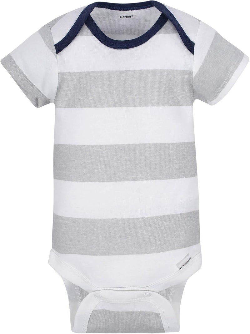 Onesies Brand Baby Boys' 8-pack Short Sleeve Mix & Match Bodysuits - Image 4