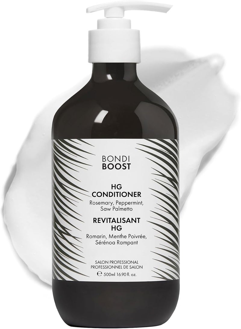 BONDIBOOST (500ml (Pack of 1))  HG Conditioner 500ml  Promotes Healthy Scalp + Follicles  Reduce Split Ends  Gain Thicker + Fuller + Healthier Hair for Women + Men  Vegan + CrueltyFree  Aust - Image 1
