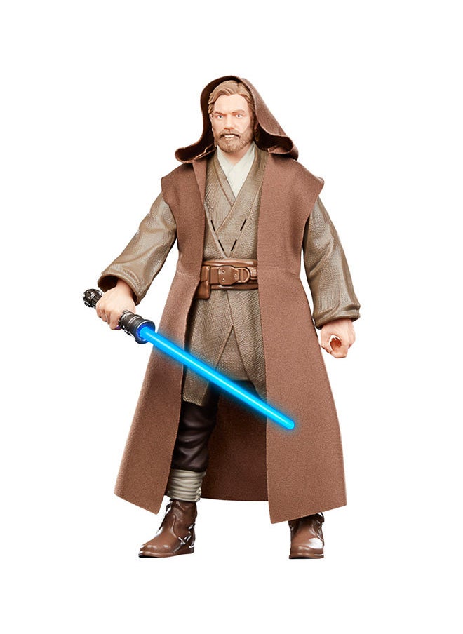 STAR WARS أوبى-وان كينوبي من غالاكتيك أكشن، تمثال حركة بحجم 12 بوصة، ألعاب تفاعلية للأولاد والبنات بعمر 4 سنوات  - Image 3