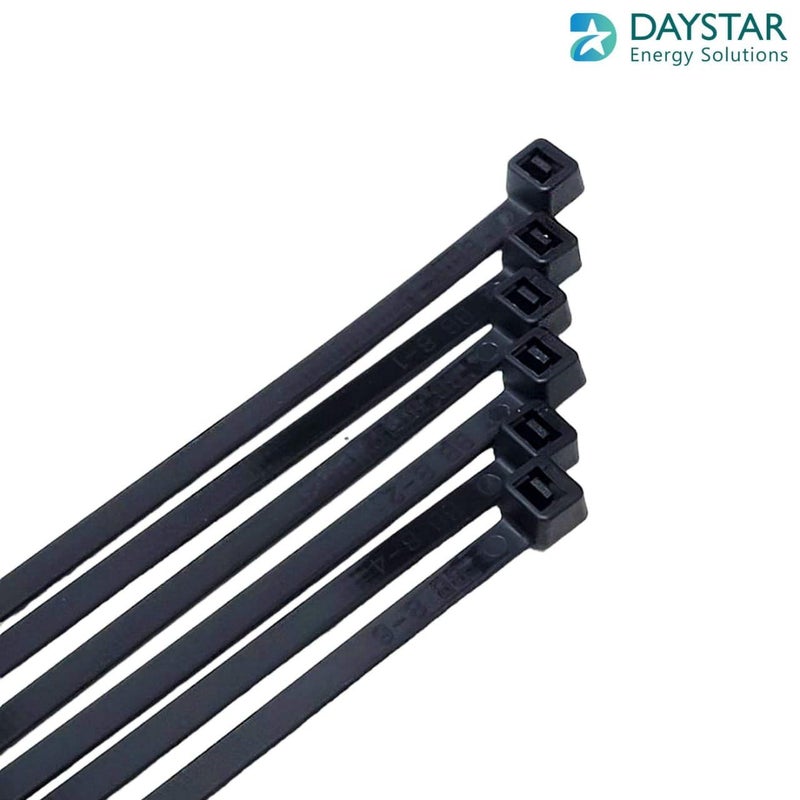 Daystar solution UV Resistant Cable Tie 150mm x48mm 10 to 95C Qty100 Nos - Image 4