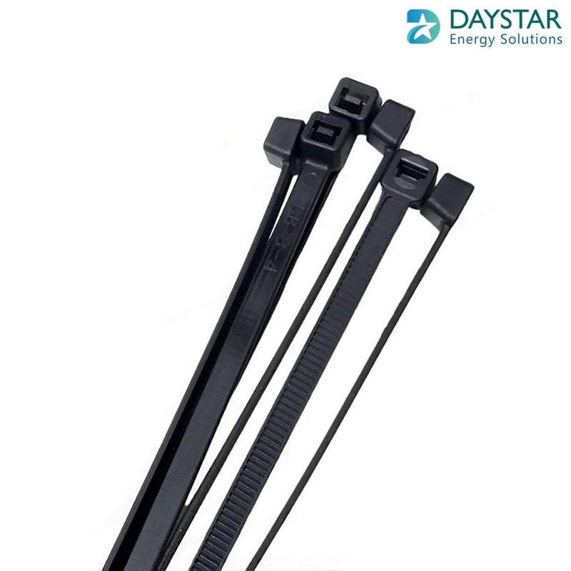 Daystar solution UV Resistant Cable Tie 150mm x48mm 10 to 95C Qty100 Nos - Image 5
