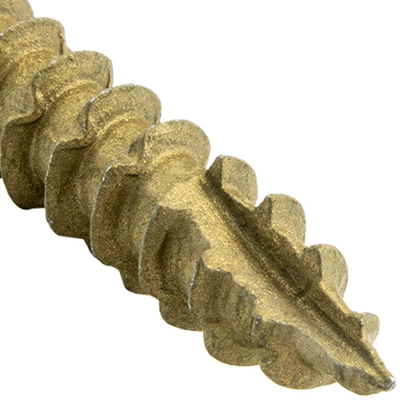 Jake Sales #14 X 1"" Construction Lag Screw Torx/Star Drive Heavy Duty Structural Lag Screw Far Superior To Common Lag Screws (100 Screw Count) Exterior Coated - Acq Compatible Wood Screws - Image 3