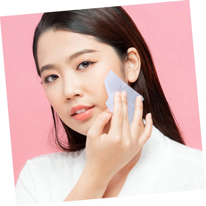 300 Pcs Oil Absorbing Face Sheets Cleansing Paper for Makeup Removal Daily Use Travel - Image 4