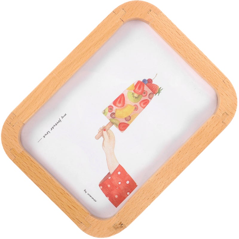 2pcs Desktop Standing Photo Frame Delicate Picture Photo Display Frame Home Decoration - Image 4