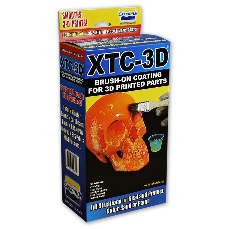 Smooth-On XTC-3Dâ„¢ 20 3D Print Coating, 24 oz - Brush-On Coating for 3D Printed Parts - Image 2