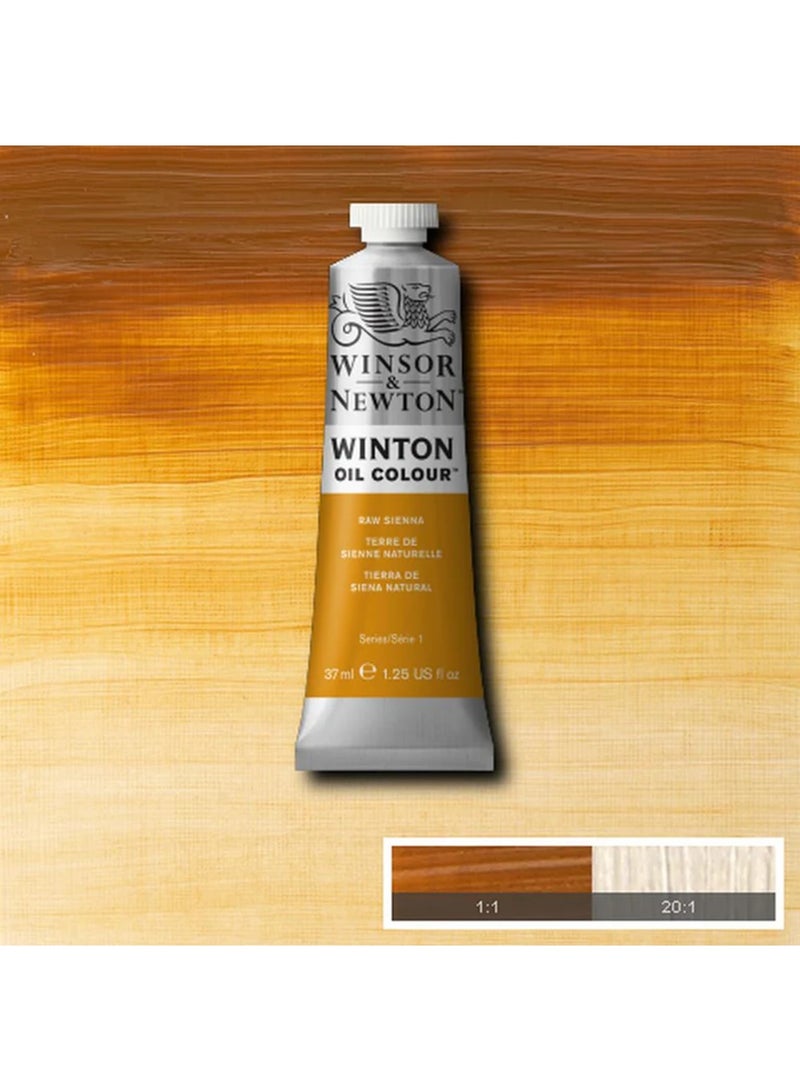 WINSOR & NEWTON أنبوب طلاء زيت وينتون 37 مل محتوى سينا الخام - Image 3