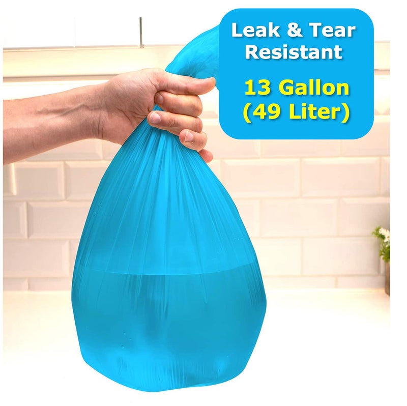 CHEFNENO Disposable Diaper Pail Refill Plastic Bag (100 count) Compatible with Ubbi Diaper Bag Pail 13 Gal Capacity Diaper Pail Bag Fits 8 Gallon Medium Kitchen Trash Bag Heavy Duty Large Garbage Bag, 100 Bags - Image 3