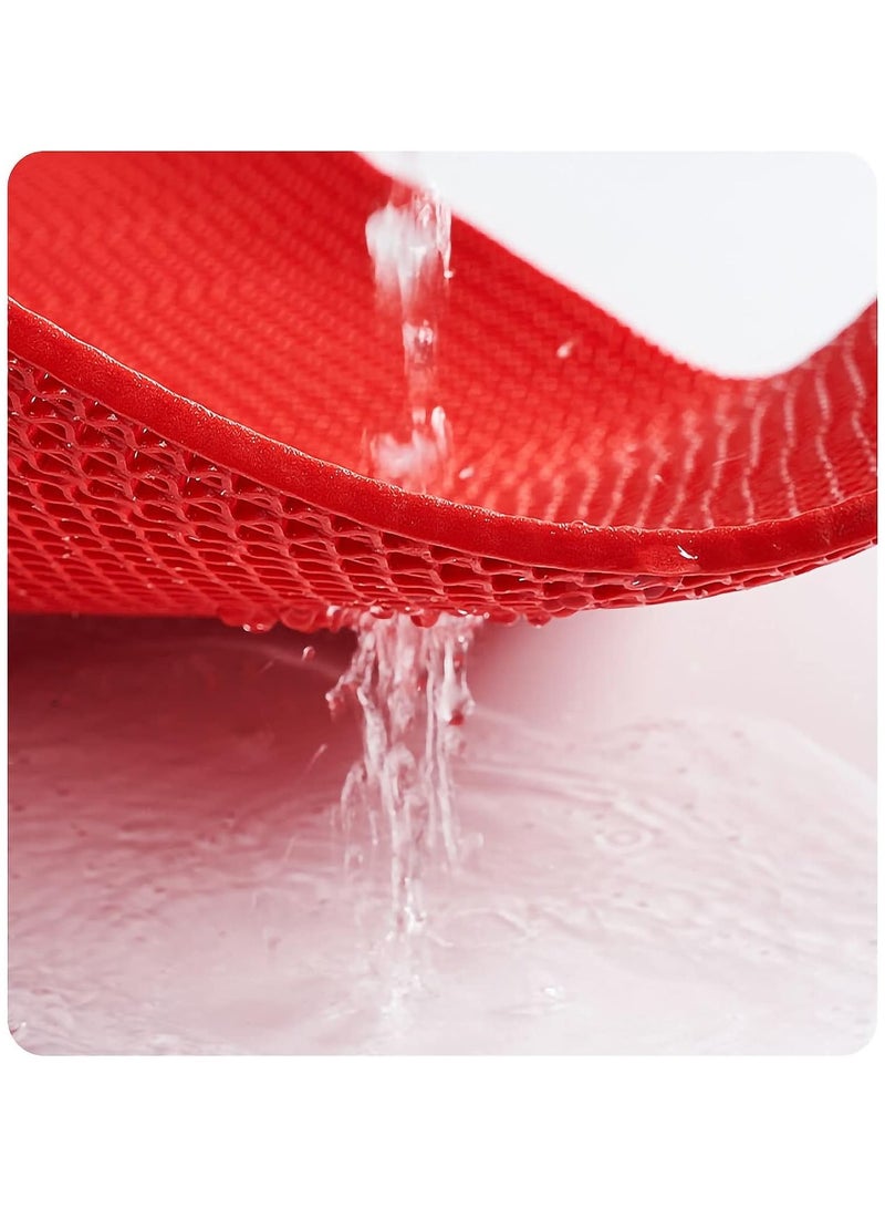 ارواق حصيرة تصريف شبكية PVC غير قابلة للانزلاق للحمام، بسمك 5 مم، قابلة للتقطيع، للمرآب، المطبخ، المسبح، وغرفة الاستحمام - Image 5