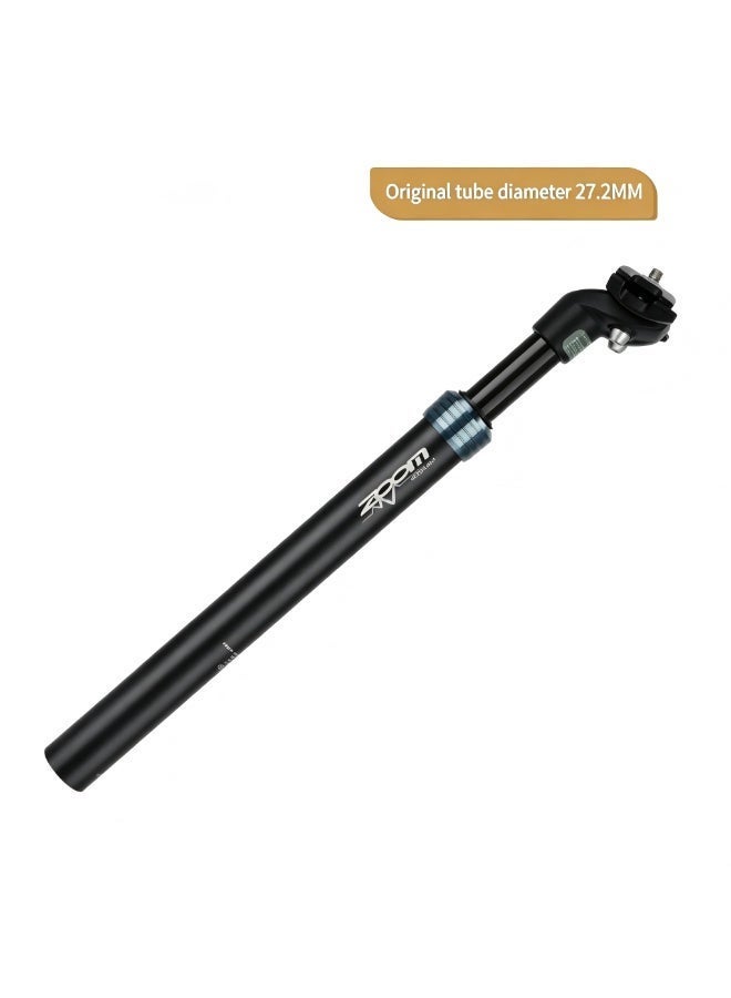 ZOOM Bike Seat Posts: Bike Suspension Seatpost available in three sizes: 27.2mm/30.9/31.6mm. Alumium Adjustable Seatpost for e-bikes, MTBs, Road Bikes, and Mountain Bikes. Fixed Bike Seatpost, Shock Absorber Damper Seat Post, Bicycle Accessories - Image 2