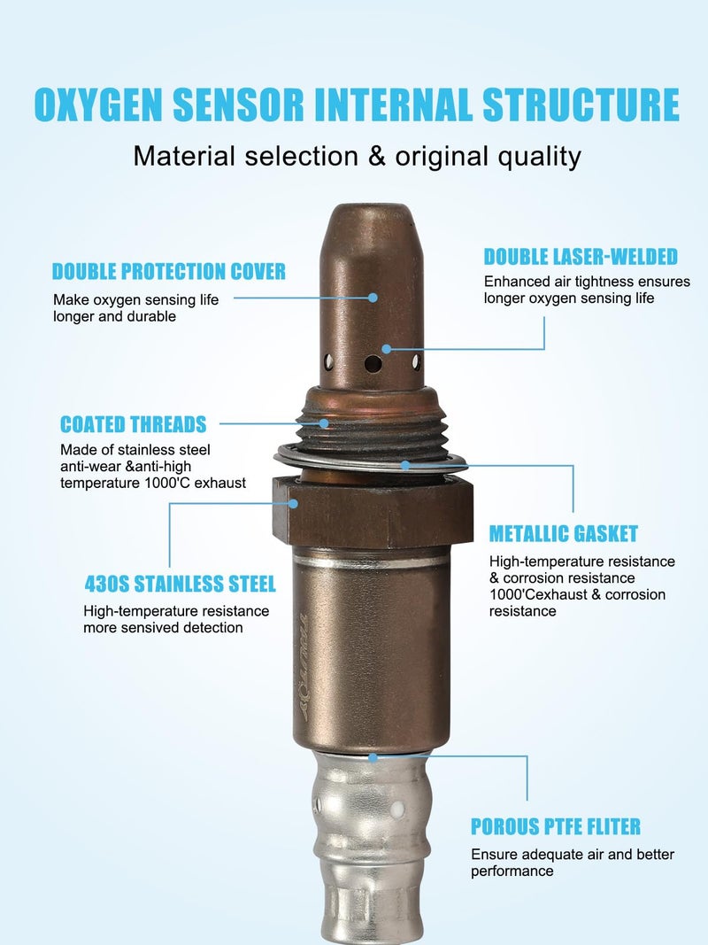 TAUTOY 2PCS 234-4905 234-9133 O2 Oxygen Sensor Upstream Downstream (2.5L L4) for Nissan Altima 2013 2014 2015 2016 2017 - Image 3