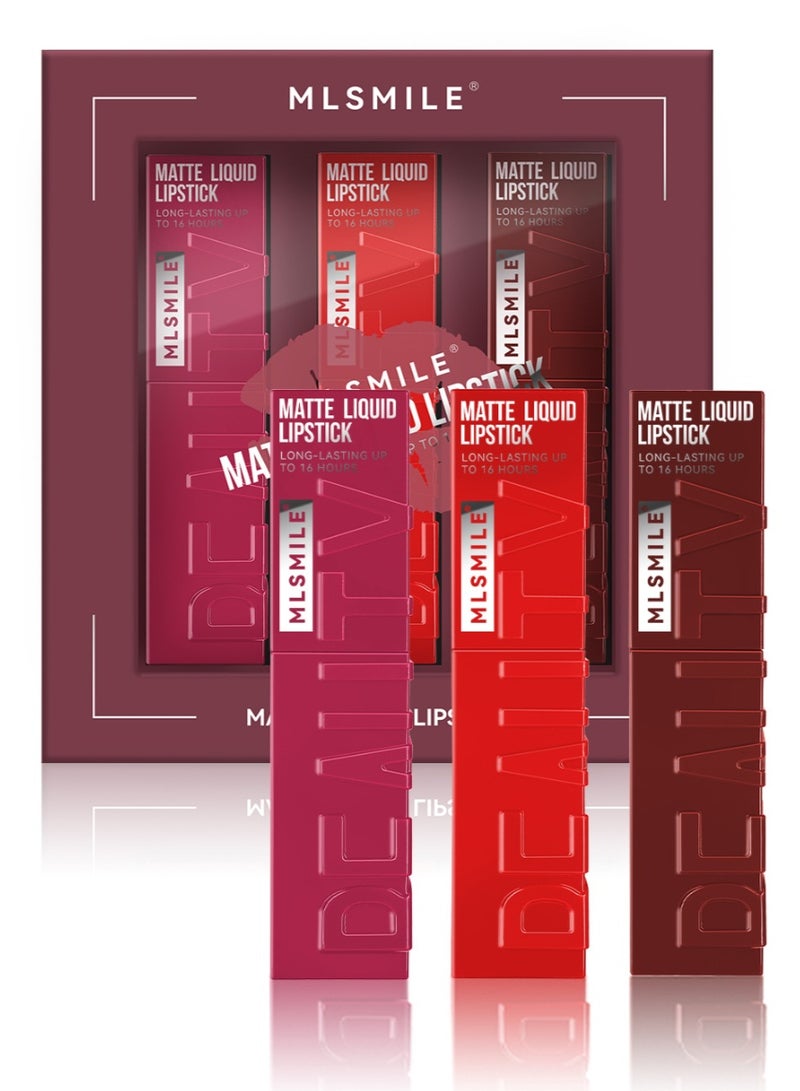 3 Pcs Gift Pack Super Stay Vinyl Ink Nudes Longwear Transfer Proof Gloss Lipstick