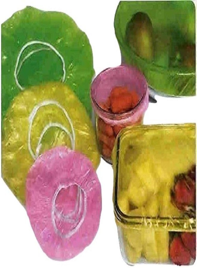 LTD Set of 96 Re Usable Colorful Food Storage Covers - Image 2