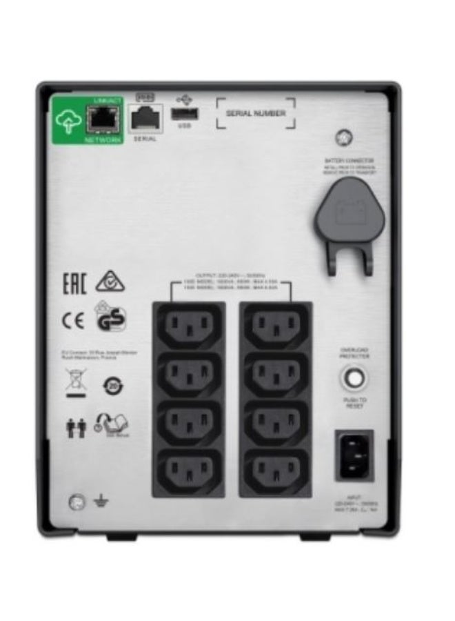 APC Smart-UPS SMC1000IC – 1000VA / 600W Line-Interactive UPS, 230V, LCD Display, SmartConnect Cloud Monitoring - Image 1