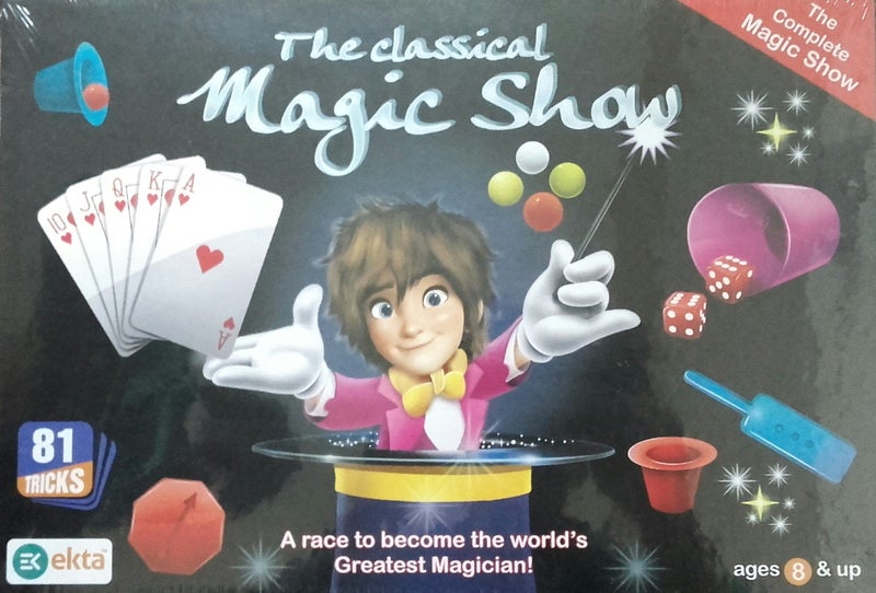 EKTA The Classical Magic Show Tricks (Black), Kids - Image 2