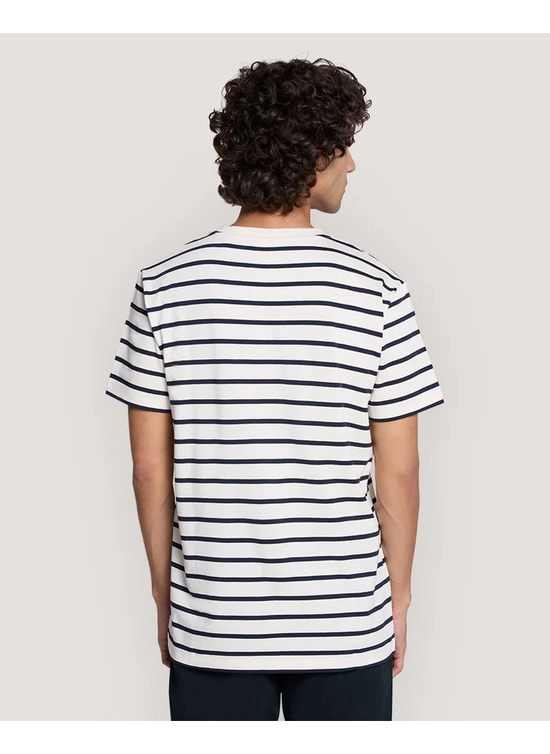 غانت Gant Striped Graphic T-Shirt