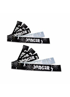 Generic Cross Border in stock Halloween Party Decoration Warning Tape Horror Party Decoration Supplies Halloween Warning Tape black 