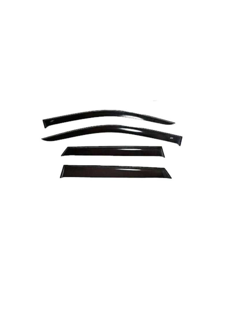 Window Visors for Toyota Land Cruiser Compatible with 1998 to 2007 Models for Improved Ventilation and Rain Protection - Image 2