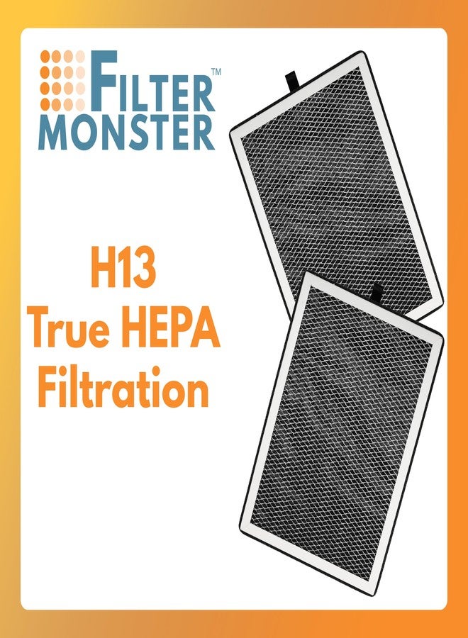 Filter-Monster.com Filter-Monster H13 Air Filter Replacement Compatible with Medify MA-25 Air Purifier, 1 Pack of Replacement Filters - Image 3