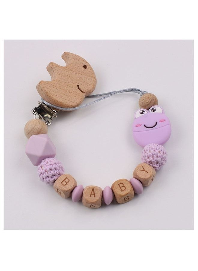 ZCM-HAPPY - Baby Eco-Friendly Anti-Drop Pacifier Clip Retaining Chain for Children - Image 1