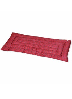 Shalki Cotton Sleeping Mat For Camps And Rest Houses, Soft To The Touch, Made Of High-Quality Materials, Natural Cotton Mat For One Person, Size 190*90*6 Cm