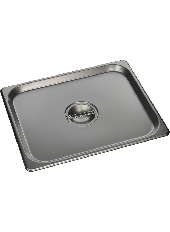 Winco SPSCH 44198 Size Solid CoverStainless SteelMedium - Image 1