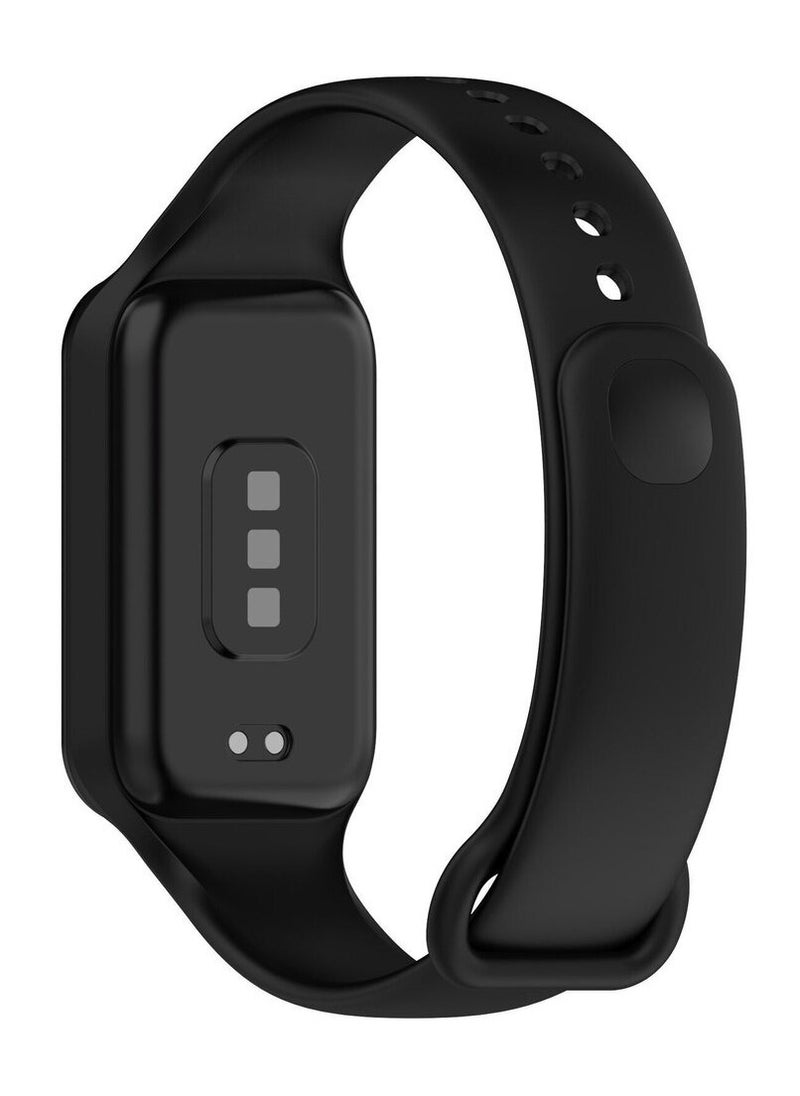 Soft TPU strap for the Xiaomi Redmi Smart Band 2 This soft and flexible wristband is ideal for both daily and sporty (Black)