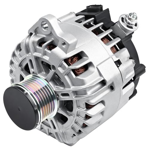 Grezuton 11258N Alternator Compatible with 2007-2012 Nissan Altima L4 2.5L, 2007-2012 Sentra, 2011-2013 Rogue, 2014 2015 Rogue Select L4, Alternator 12V 110Amp 6-Groove, TG12C032 23100-JA02A - Image 1