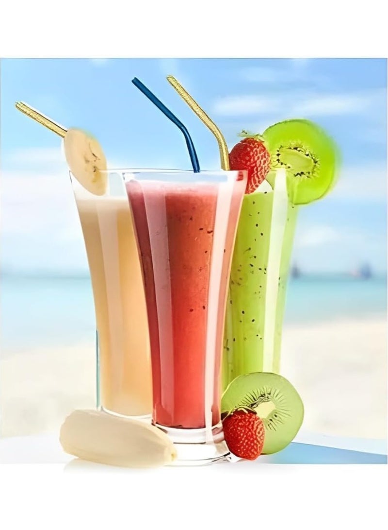 3pcs high quality juice glass drinking cup - Image 2