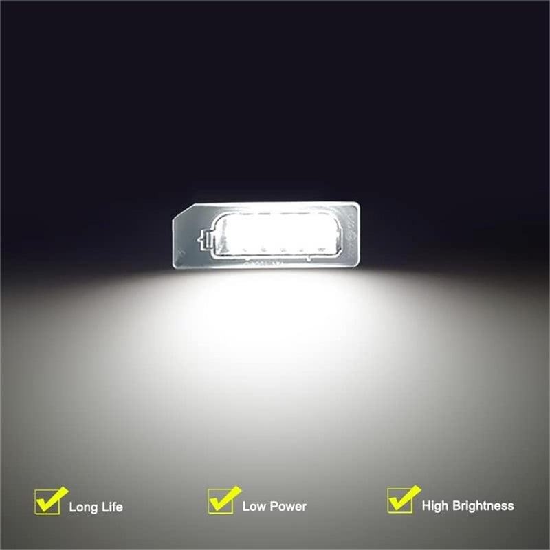 QASULER 12V LED License Plate Light for Mitsubishi ASX Outlander Sport - Image 2