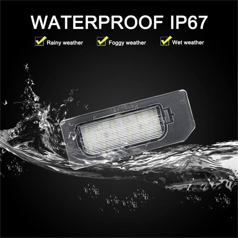 QASULER 12V LED License Plate Light for Mitsubishi ASX Outlander Sport - Image 4