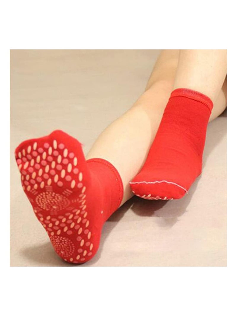 Heated Socks Tourmaline Self Heating Magnetic Comfortable Winter Cold Feet Warm Socks for Men Women Outdoor Skiing Hiking Camping Riding Motorcycle and Hunting - Image 4