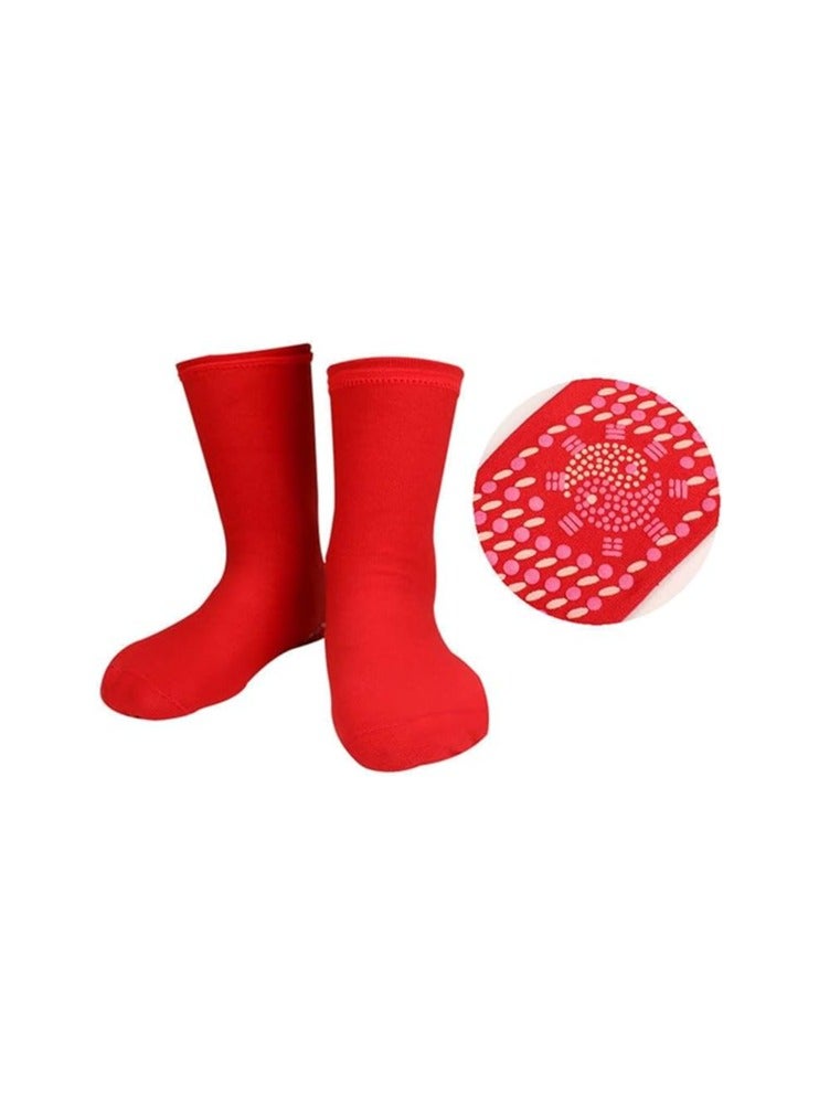 Heated Socks Tourmaline Self Heating Magnetic Comfortable Winter Cold Feet Warm Socks for Men Women Outdoor Skiing Hiking Camping Riding Motorcycle and Hunting - Image 5